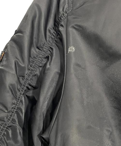 ALPHA INDUSTRIES（アルファインダストリーズ）ALPHA INDUSTRIES (アルファインダストリーズ) MA-1ジャケット ブラック サイズ:Mの古着・服飾アイテム
