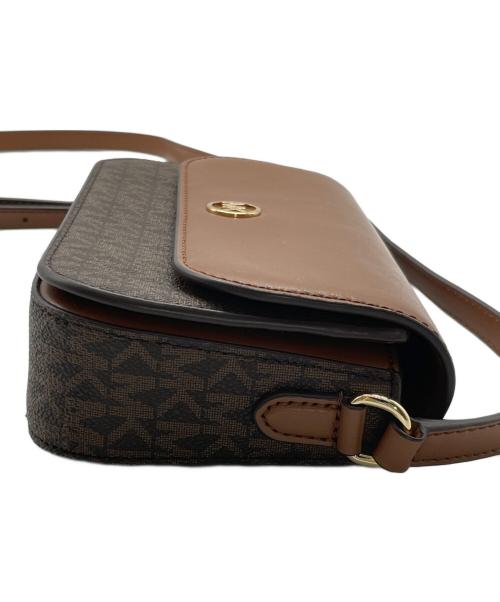 MICHAEL KORS（マイケルコース）MICHAEL KORS (マイケルコース) ショルダーバッグ ブラウンの古着・服飾アイテム