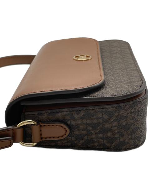 MICHAEL KORS（マイケルコース）MICHAEL KORS (マイケルコース) ショルダーバッグ ブラウンの古着・服飾アイテム