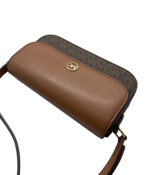 MICHAEL KORS（マイケルコース）MICHAEL KORS (マイケルコース) ショルダーバッグ ブラウンの古着・服飾アイテム