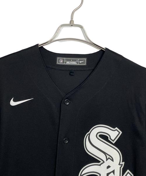 NIKE（ナイキ）NIKE (ナイキ) ホワイトソックス レプリカシャツ ブラック サイズ:Lの古着・服飾アイテム