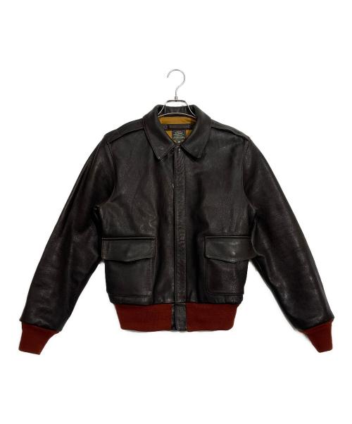 REAL SIMONS（リアル・シモンズ）REAL SIMONS (リアル・シモンズ) レザージャケット サイズ:38の古着・服飾アイテム