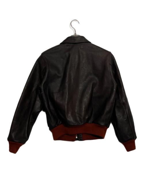 REAL SIMONS（リアル・シモンズ）REAL SIMONS (リアル・シモンズ) レザージャケット サイズ:38の古着・服飾アイテム