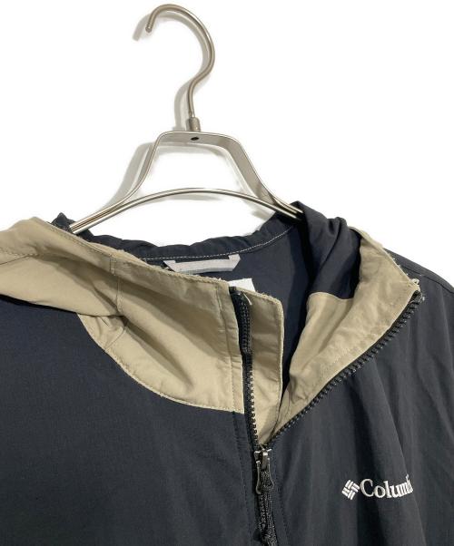 Columbia（コロンビア）Columbia (コロンビア) アウトドアジャケット ベージュ×ブラック サイズ:XLの古着・服飾アイテム