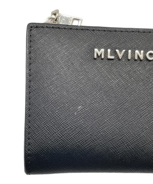 MLVINCE（メルヴィンス）MLVINCE (メルヴィンス) 2つ折り財布 ブラックの古着・服飾アイテム