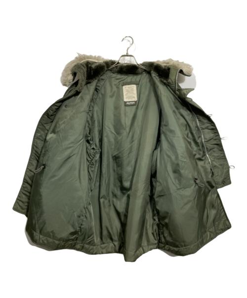 ALPHA（アルファ）ALPHA (アルファ) N-3Bタイプコート カーキ サイズ:XLの古着・服飾アイテム