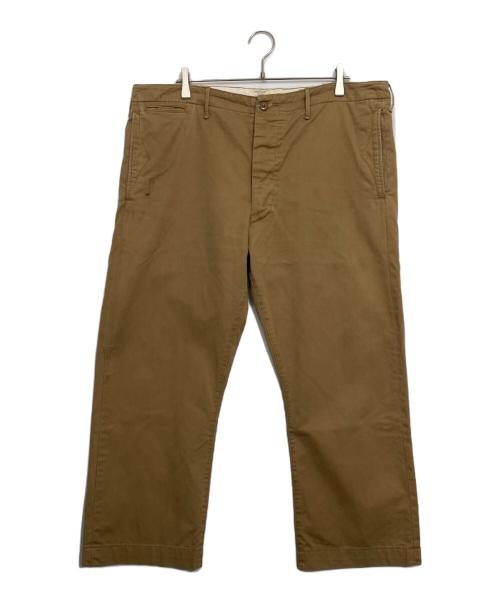DOUBLE RL（ダブルアールエル）DOUBLE RL (ダブルアールエル) ストレートパンツ カーキ サイズ:W38の古着・服飾アイテム