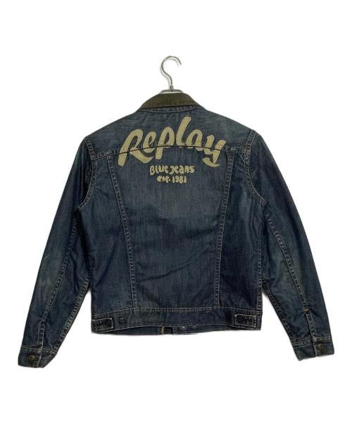 REPLAY（リプレイ）REPLAY (リプレイ) デニムジャケット インディゴ サイズ:Mの古着・服飾アイテム