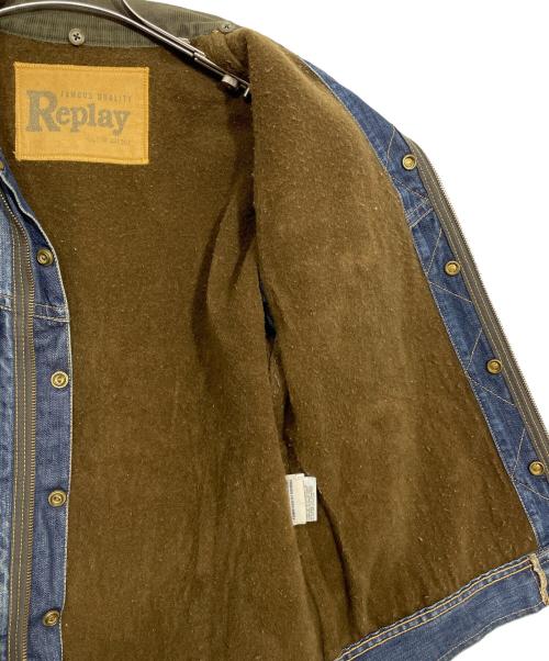 REPLAY（リプレイ）REPLAY (リプレイ) デニムジャケット インディゴ サイズ:Mの古着・服飾アイテム