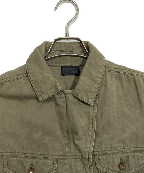 DIESEL（ディーゼル）DIESEL (ディーゼル) ジャケット カーキ サイズ:XSの古着・服飾アイテム