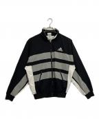 adidasアディダス）の古着「ヴィンテージトラックジャケット」｜ブラック×グレー