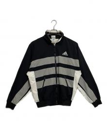 adidas（アディダス）の古着「ヴィンテージトラックジャケット」｜ブラック×グレー