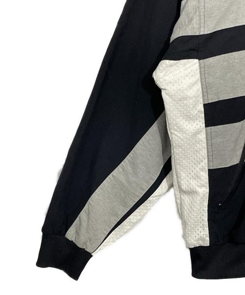 adidas（アディダス）adidas (アディダス) ヴィンテージトラックジャケット ブラック×グレー サイズ:Mの古着・服飾アイテム
