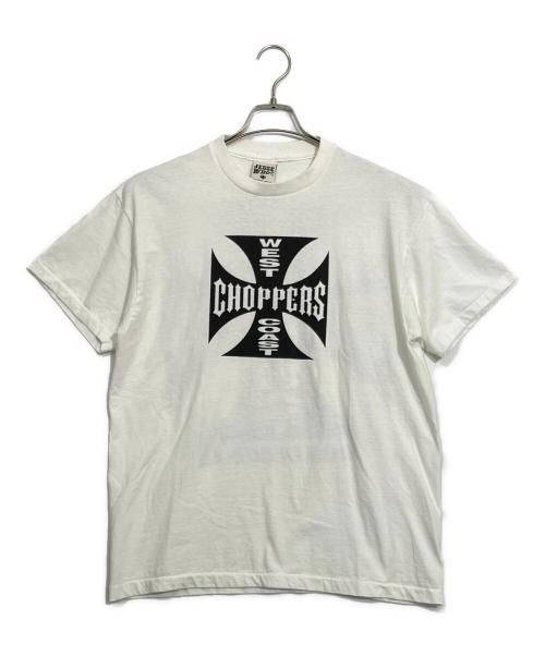 WEST COAST CHOPPERS（ウエストコーストチョッパーズ）WEST COAST CHOPPERS (ウエストコーストチョッパーズ) Tシャツ ホワイト サイズ:Lの古着・服飾アイテム