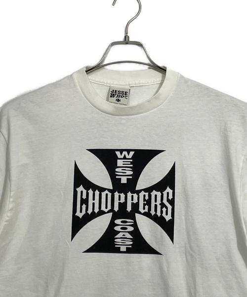 WEST COAST CHOPPERS（ウエストコーストチョッパーズ）WEST COAST CHOPPERS (ウエストコーストチョッパーズ) Tシャツ ホワイト サイズ:Lの古着・服飾アイテム