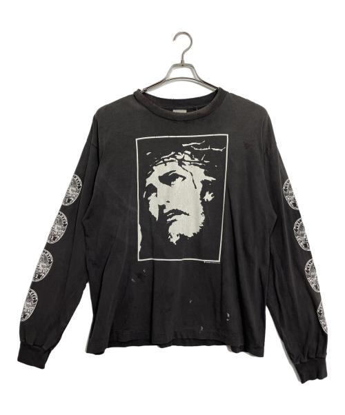 SAINT MICHAEL（セントマイケル）SAINT MICHAEL (セントマイケル) ロングスリーブカットソー グレー サイズ:XLの古着・服飾アイテム