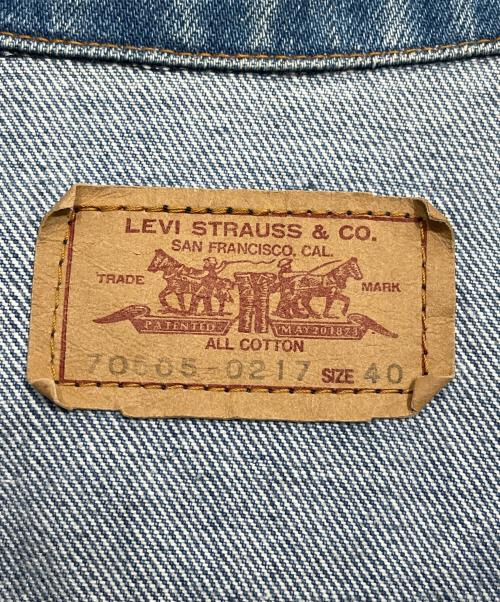 LEVI'S（リーバイス）LEVI'S (リーバイス) デニムジャケット ブルー サイズ:40の古着・服飾アイテム
