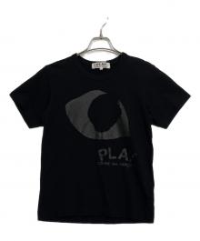 PLAY COMME des GARCONS（プレイコムデギャルソン）の古着「Tシャツ」｜ブラック