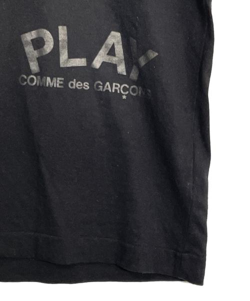 PLAY COMME des GARCONS（プレイコムデギャルソン）PLAY COMME des GARCONS (プレイコムデギャルソン) Tシャツ ブラック サイズ:Lの古着・服飾アイテム