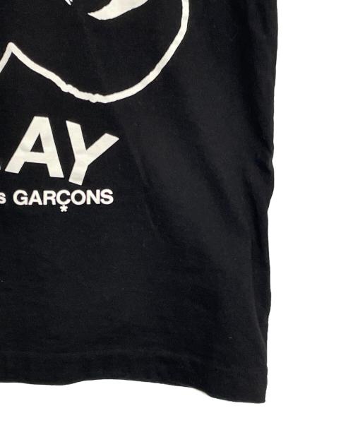 PLAY COMME des GARCONS（プレイコムデギャルソン）PLAY COMME des GARCONS (プレイコムデギャルソン) Tシャツ ブラック サイズ:Mの古着・服飾アイテム