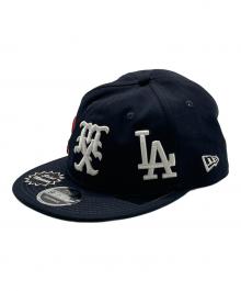 New Era×SAINT MICHAEL（ニューエラ×セントマイケル）の古着「キャップ」｜ブラック