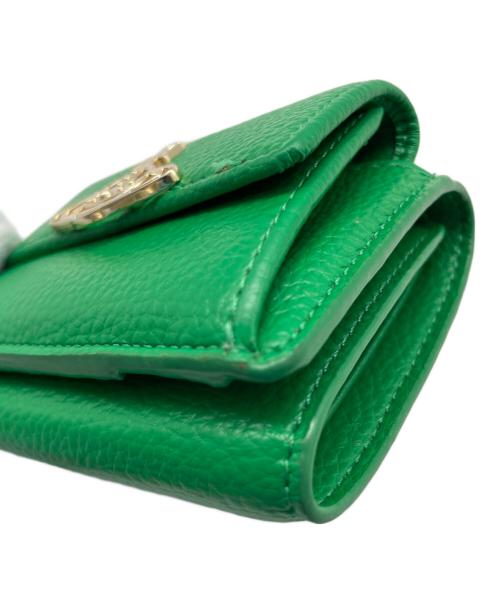Vivienne Westwood（ヴィヴィアンウエストウッド）Vivienne Westwood (ヴィヴィアンウエストウッド) 3つ折り財布 グリーンの古着・服飾アイテム