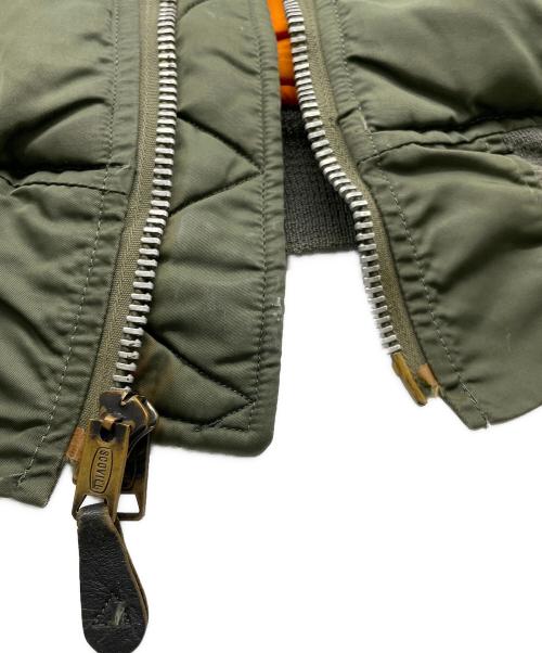 MA-1ジャケット（エムエーワン）MA-1ジャケット (エムエーワン) MA-1ジャケット オリーブ サイズ:Lの古着・服飾アイテム