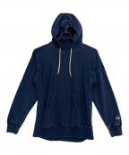 Champion REVERSE WEAVEチャンピオン リバース ウィーブ）の古着「プルオーバーパーカー」｜ネイビー