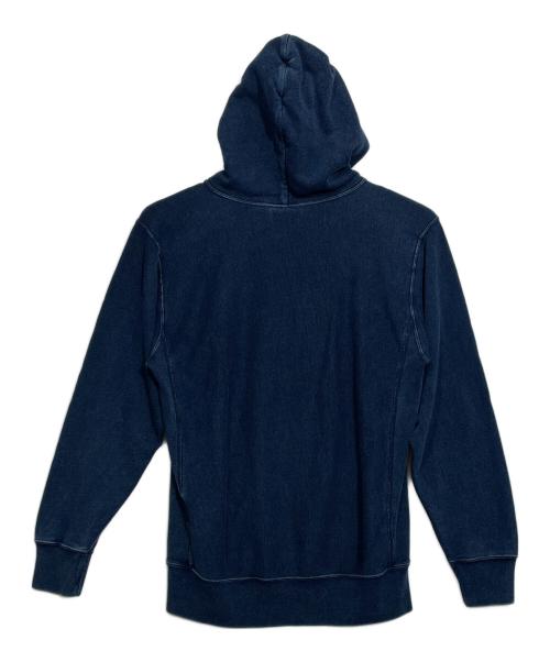Champion REVERSE WEAVE（チャンピオン リバース ウィーブ）Champion REVERSE WEAVE (チャンピオン リバース ウィーブ) プルオーバーパーカー ネイビー サイズ:Lの古着・服飾アイテム