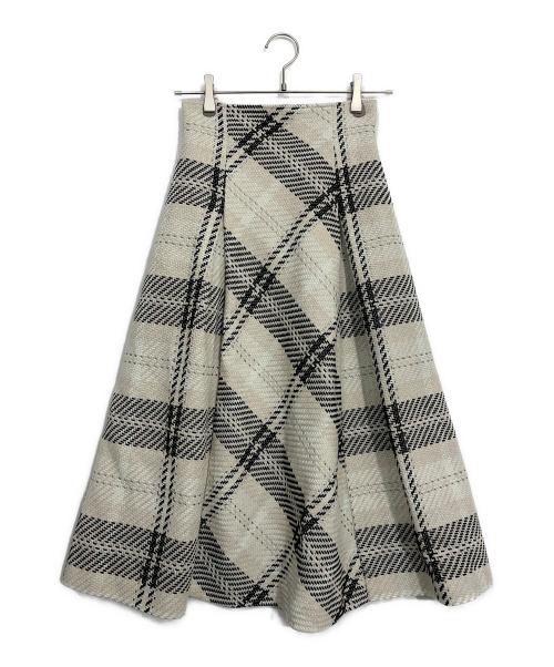 Snidel（スナイデル）Snidel (スナイデル) ロービングチェックロングスカートの古着・服飾アイテム