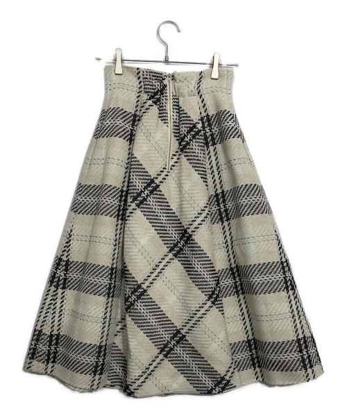 Snidel（スナイデル）Snidel (スナイデル) ロービングチェックロングスカートの古着・服飾アイテム