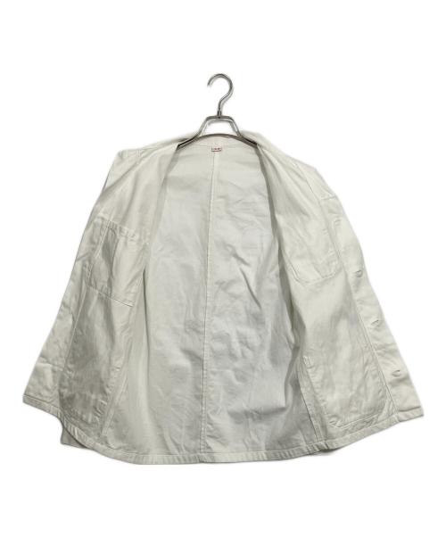 molinel（モリネル）molinel (モリネル) ジャケット ホワイト サイズ:40の古着・服飾アイテム
