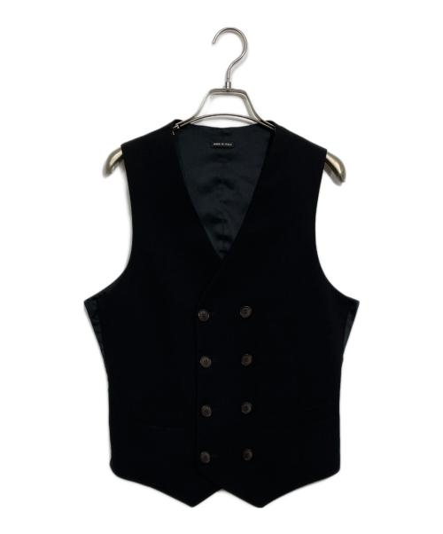 GIORGIO ARMANI（ジョルジオアルマーニ）GIORGIO ARMANI (ジョルジオアルマーニ) ベスト ブラック サイズ:46の古着・服飾アイテム