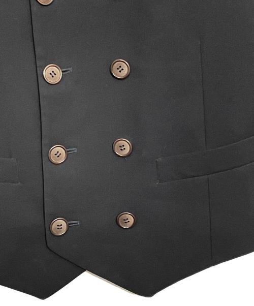 GIORGIO ARMANI（ジョルジオアルマーニ）GIORGIO ARMANI (ジョルジオアルマーニ) ベスト ブラック サイズ:46の古着・服飾アイテム