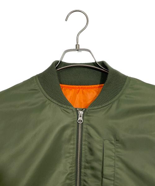 RVCA（ルーカ）RVCA (ルーカ) リバーシブルブルジャケット カーキ×オレンジ サイズ:Lの古着・服飾アイテム