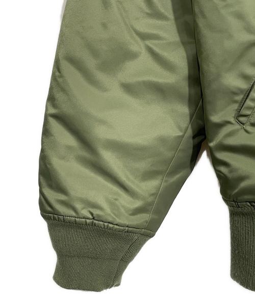 RVCA（ルーカ）RVCA (ルーカ) リバーシブルブルジャケット カーキ×オレンジ サイズ:Lの古着・服飾アイテム