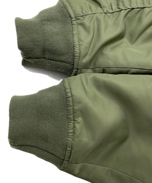 RVCA（ルーカ）RVCA (ルーカ) リバーシブルブルジャケット カーキ×オレンジ サイズ:Lの古着・服飾アイテム