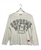 SUPREMEシュプリーム）の古着「ロングスリーブカットソー」｜ホワイト