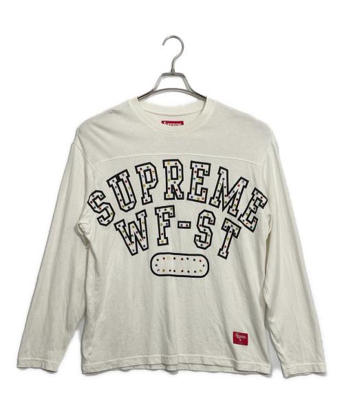 SUPREME（シュプリーム）SUPREME (シュプリーム) ロングスリーブカットソー ホワイト サイズ:Sの古着・服飾アイテム
