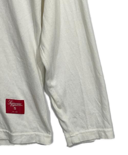 SUPREME（シュプリーム）SUPREME (シュプリーム) ロングスリーブカットソー ホワイト サイズ:Sの古着・服飾アイテム
