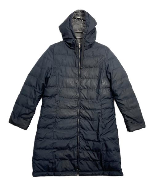 Zelal（ゼラール）Zelal (ゼラール) リバーシブルダウンコート ブラック サイズ:11ARの古着・服飾アイテム