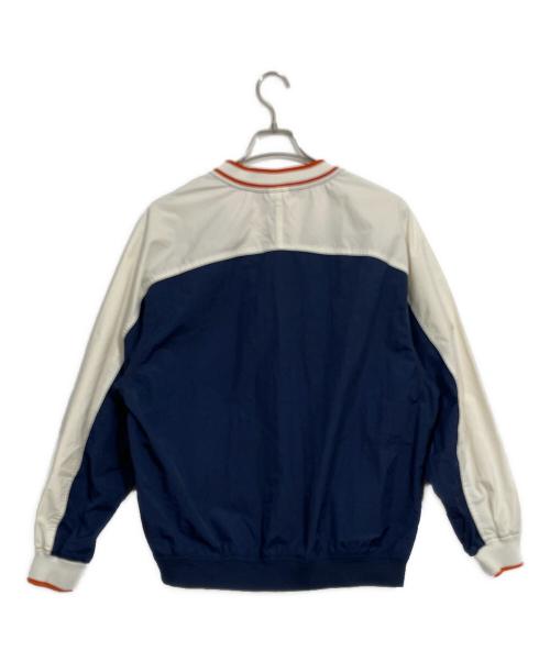 NIKE（ナイキ）NIKE (ナイキ) ナイロンプルオーバー ネイビー×ホワイト サイズ:Mの古着・服飾アイテム