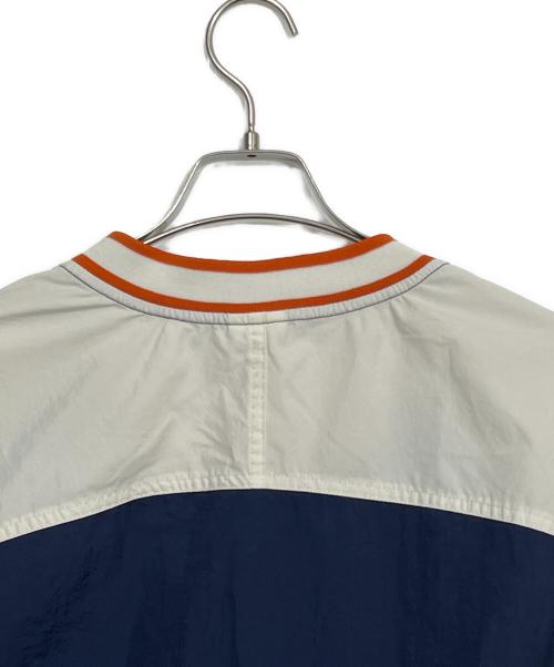 NIKE（ナイキ）NIKE (ナイキ) ナイロンプルオーバー ネイビー×ホワイト サイズ:Mの古着・服飾アイテム