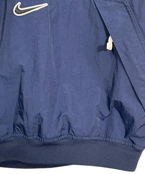 NIKE（ナイキ）NIKE (ナイキ) ナイロンプルオーバー ネイビー×ホワイト サイズ:Mの古着・服飾アイテム