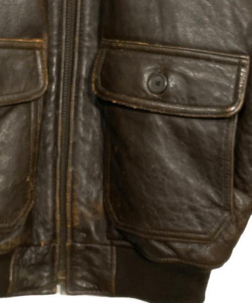 AVIREX（アヴィレックス）AVIREX (アヴィレックス) フライトジャケット ブラウン サイズ:XSの古着・服飾アイテム