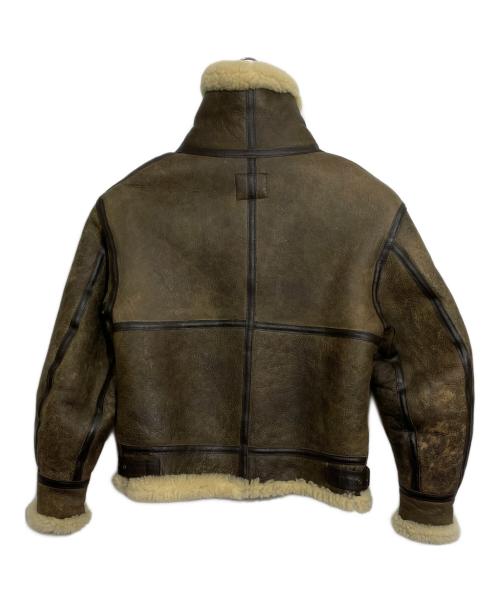 AVIREX（アヴィレックス）AVIREX (アヴィレックス) ムートンジャケット ブラウン サイズ:38の古着・服飾アイテム