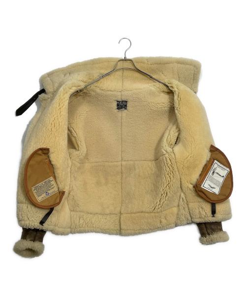AVIREX（アヴィレックス）AVIREX (アヴィレックス) ムートンジャケット ブラウン サイズ:38の古着・服飾アイテム