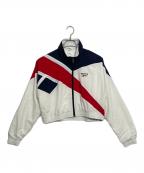REEBOKリーボック）の古着「トラックジャケット」｜ホワイト×レッド×ネイビー