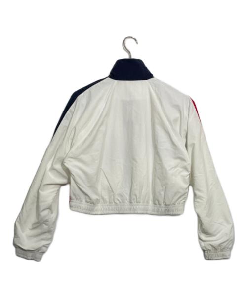 REEBOK（リーボック）REEBOK (リーボック) トラックジャケット ホワイト×レッド×ネイビー サイズ:Mの古着・服飾アイテム