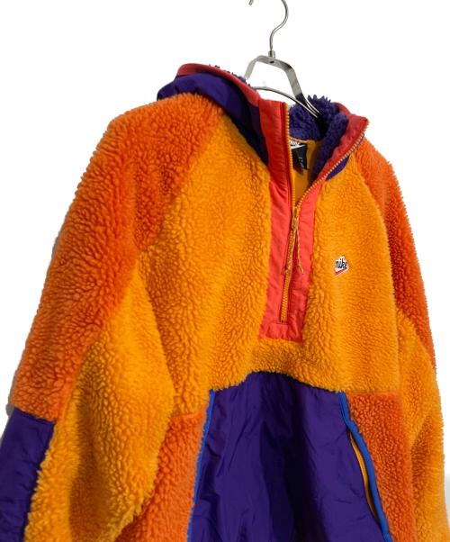 NIKE（ナイキ）NIKE (ナイキ) ハーフジップパーカー オレンジ サイズ:Lの古着・服飾アイテム